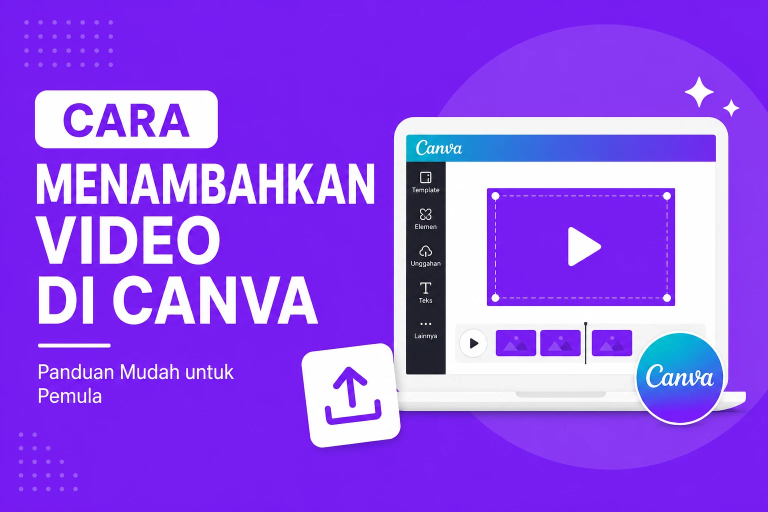 Begini Cara Menambahkan Video di Canva