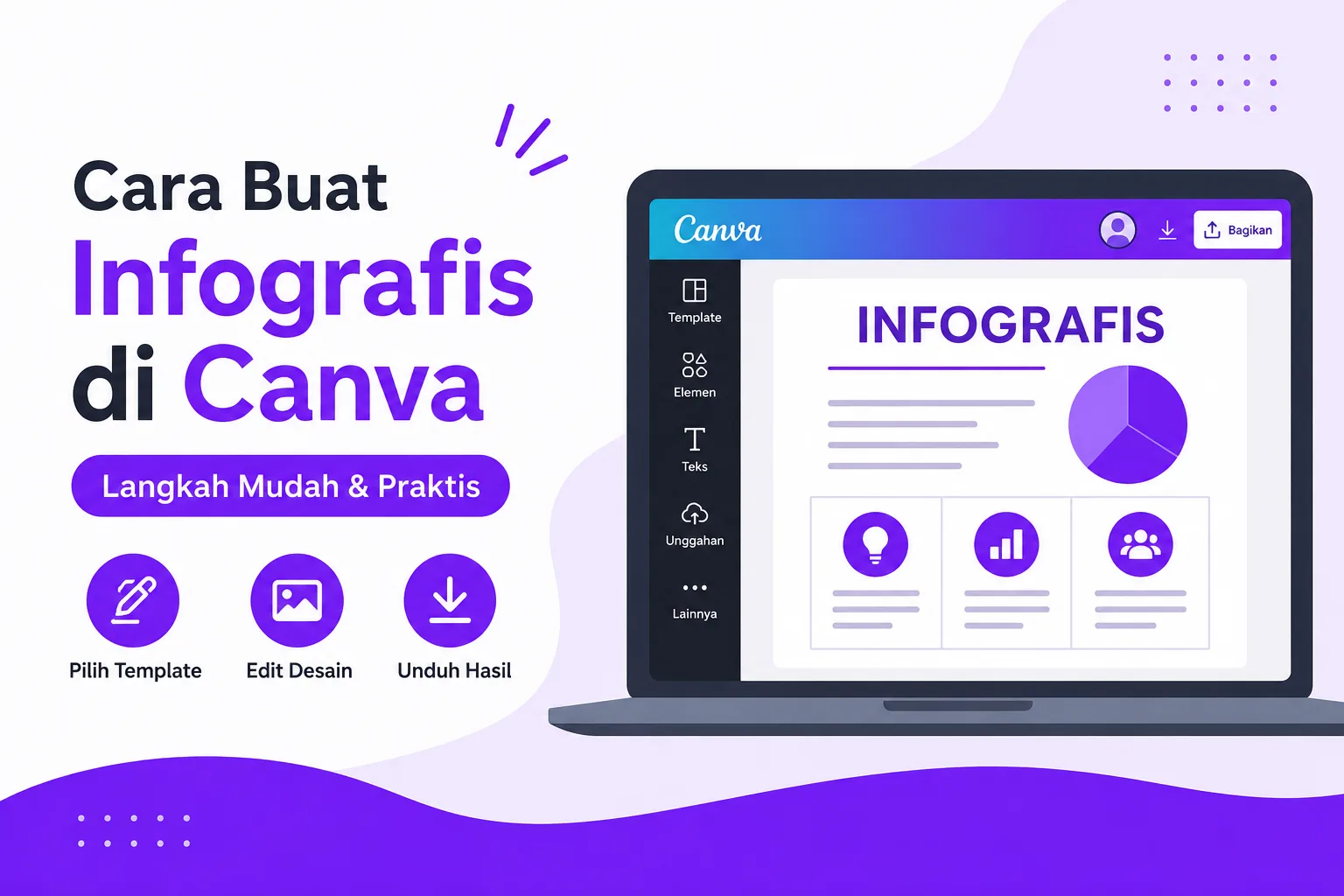 Cara Buat Infografis di Canva dengan Mudah