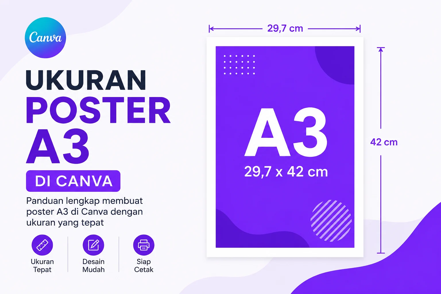 Segini Ukuran Poster A3 di Canva