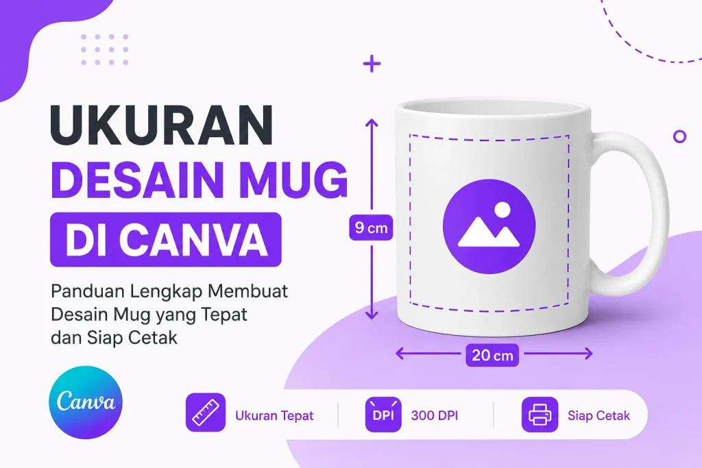Ukuran Desain Mug di Canva
