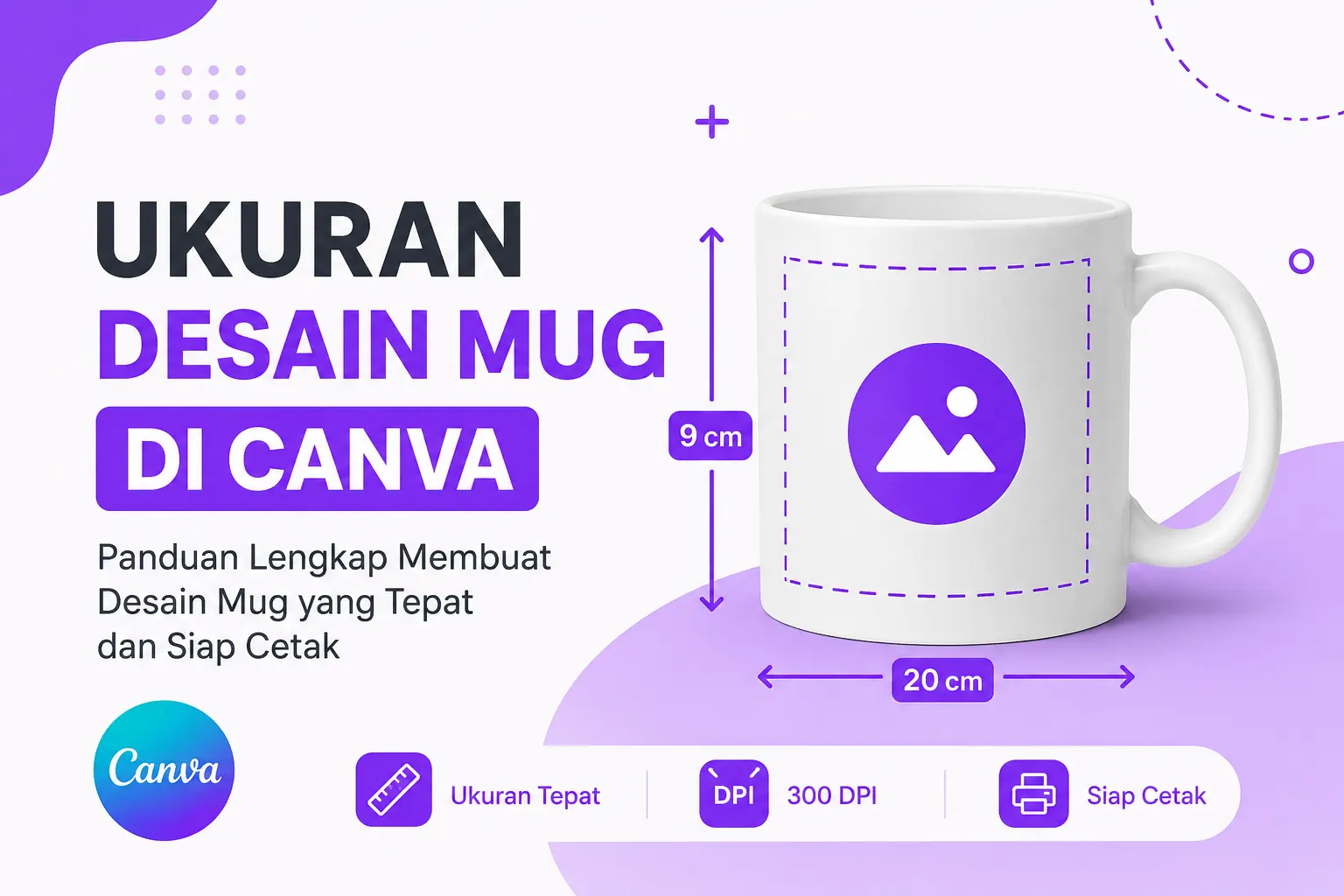 Ukuran Desain Mug di Canva