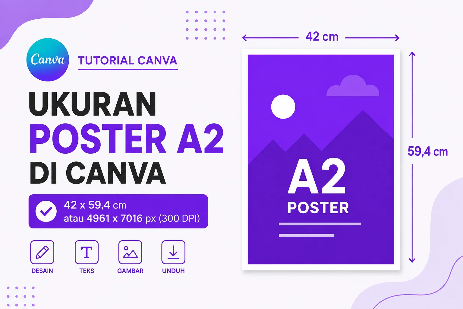 Wajib Tahu Ukuran Poster A2 di Canva