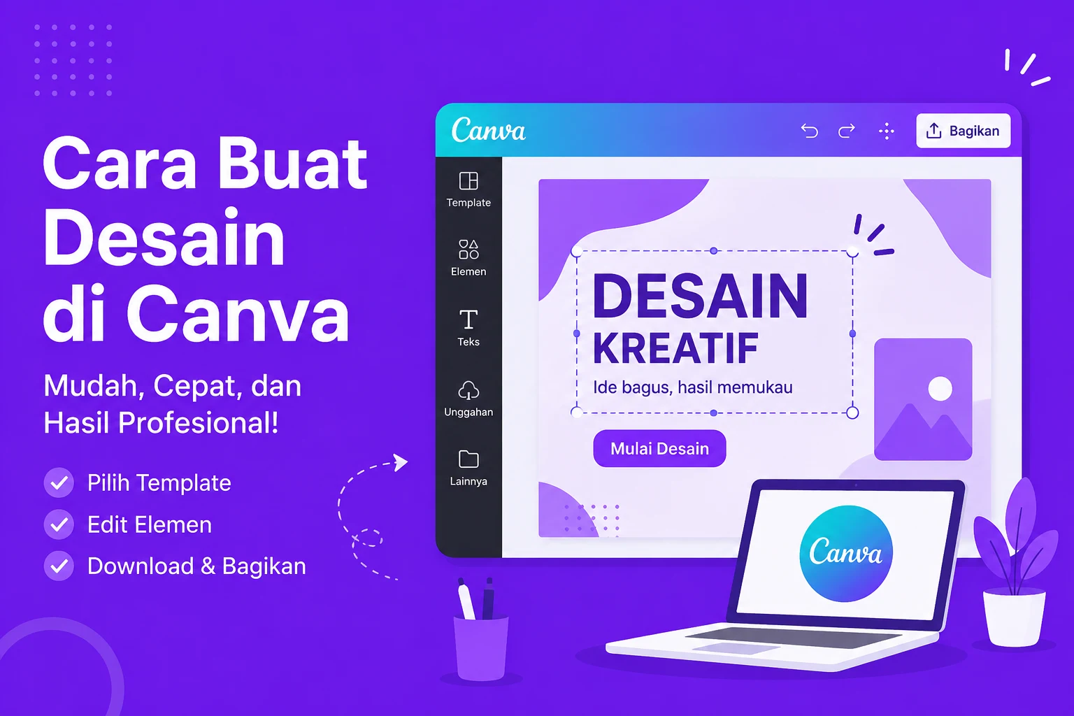 Cara Buat Desain di Canva