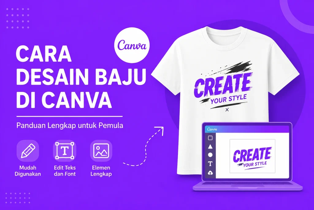 Cara Desain Baju di Canva