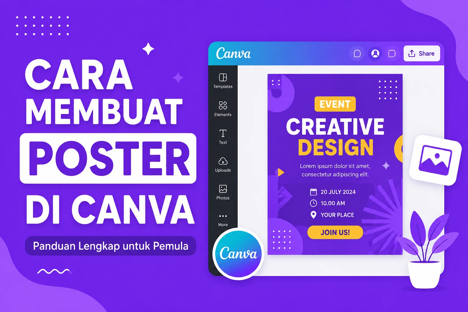 Cara Membuat Poster di Canva